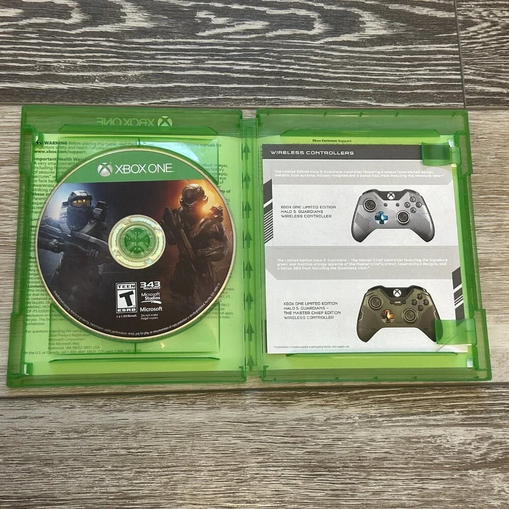 Halo 5 Guardians XBox One Microsoft Rated T Teen